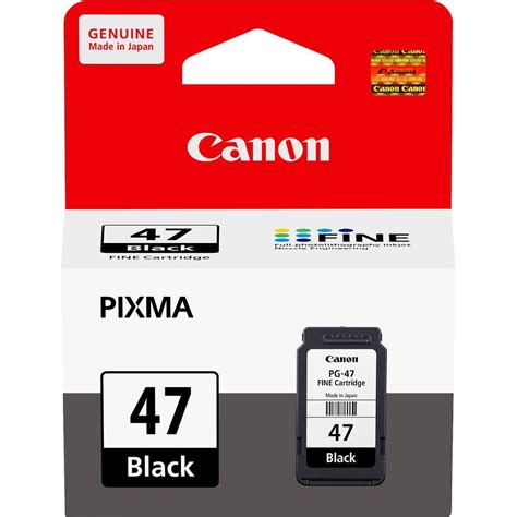 Canon Pg 47 Pg47 Black Original Catridge For E3170 E3177 E400 E410 E417