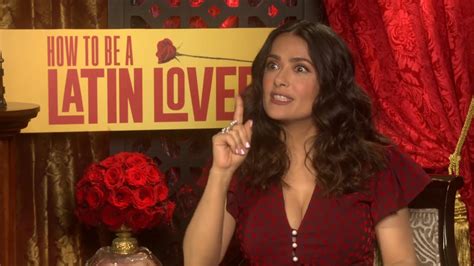 How To Be A Latin Lover Salma Hayek Sara Interview Youtube