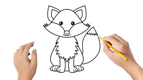 Cómo dibujar un zorro Dibujos sencillos