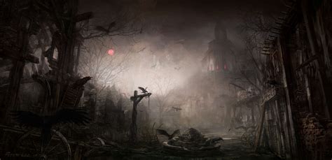 Diablo Iii Dark Gothic Town 4k Wallpaper Gamephd