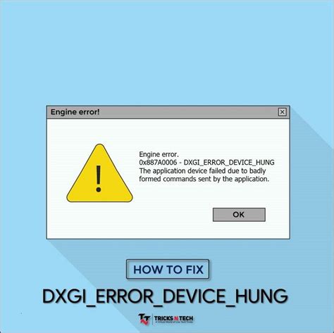 Ways To Fix Dxgi Error Device Hung In Windows Easily Vrogue