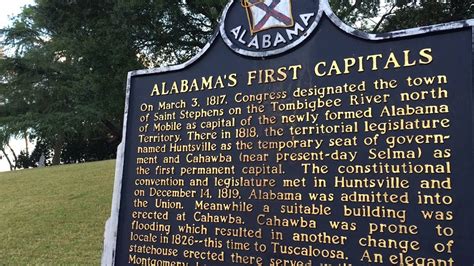 Alabamas First Capitals Youtube