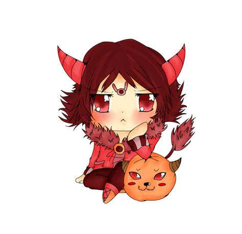 Tranh vẽ anime đẹp, đơn giản, dễ thương bằng bút chì. Hình Kim Ngưu chibi dễ thương - Taurus