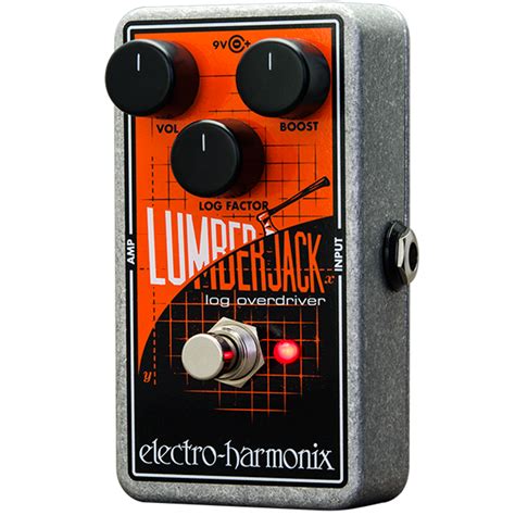 Electro Harmonix Lumberjack Logarithmic Overdrive Pedal Amplifiers & Effects - Scayles Music