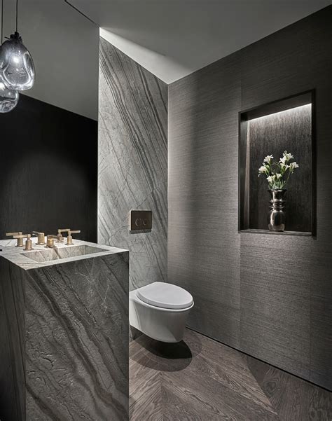 Old Town Modern Chicago Contemporary Powder Room Chicago By