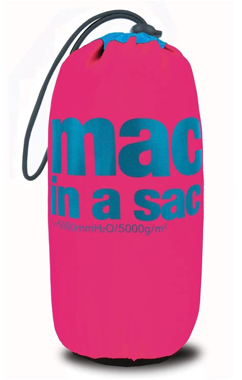 Mac In A Sac Waterproof Neon Packaway Hollands Country Clothing