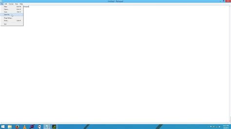 Notepad Video 2 How To Save A File Youtube