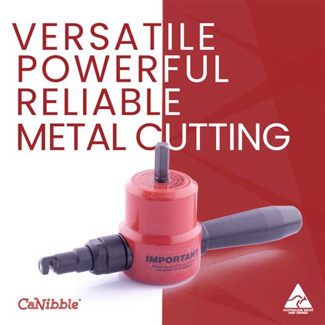 Canibble Professional Nibbler The Original Sheet Metal Cutter Attach To