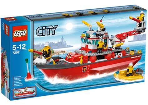 Lego City Fire Boat Set 7207
