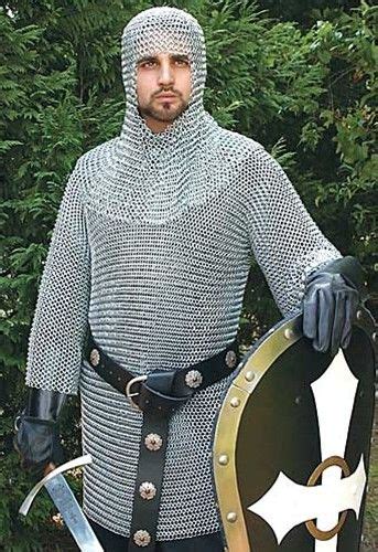Chain Mail Head And Body Armor Is Uncomfortable But A Must Have For
