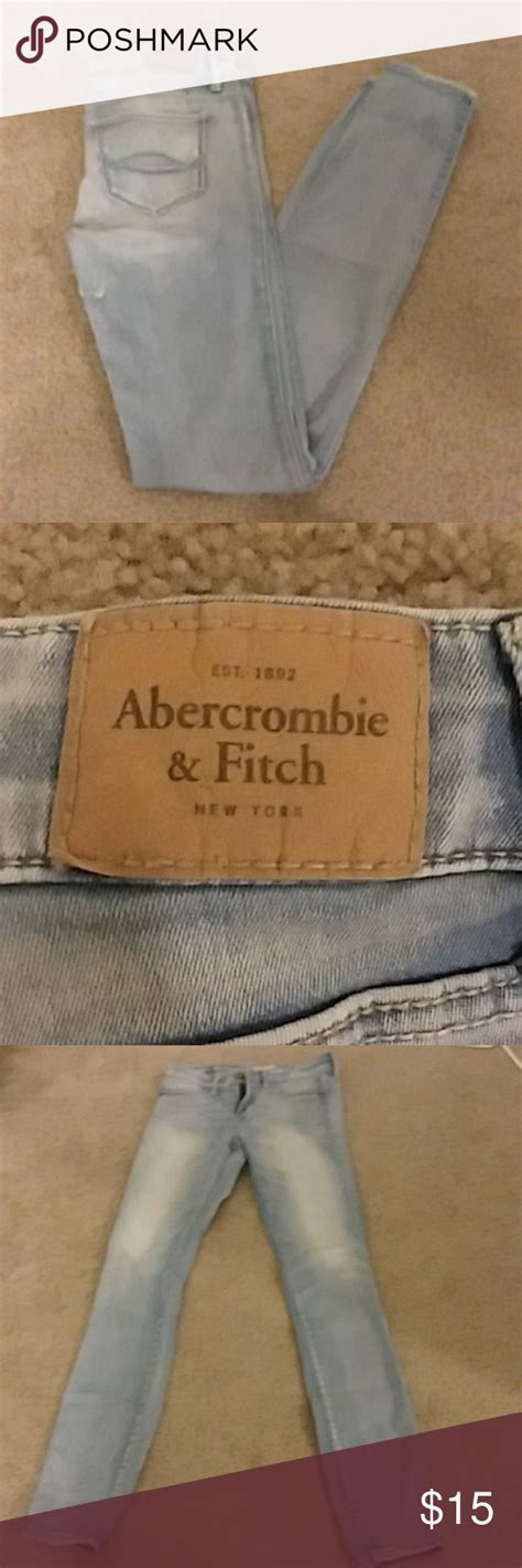 abercrombie amd fitch light blue jean jeggings light blue jeans clothes design jean jeggings