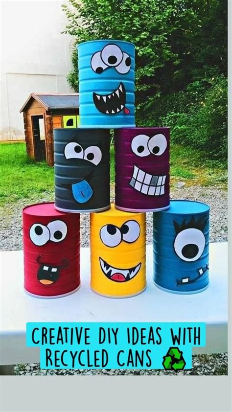 Creative Diy Ideas With Recycled Cans ♻️ An Immersive Guide By