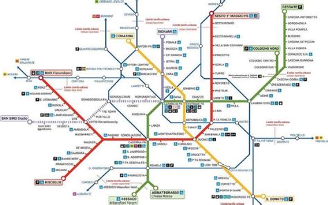Metro Rossa Linea M1 Di Milano Le Fermate Gli Orari E La Mappa
