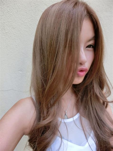 Pin Von Michelle Gong Auf Hair Haarfarbe Asiatisch Asiatische