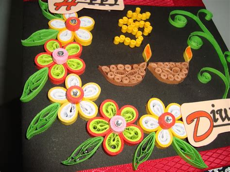 Congratulations on your graduation and best wishes for your next adventure! Gulung-Gulung Kertas@Quilling: Happy Diwali 2012!!! :)