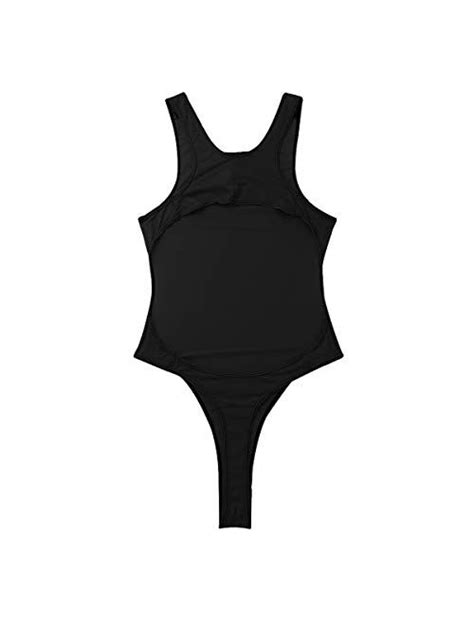 Buy Yonghs Womens Breezy Sheer When Wet One Piece Swimwear Swimsuit
