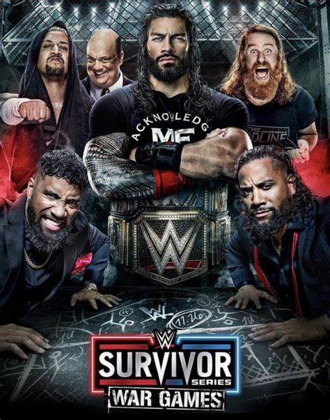 New WWE Survivor Series War Games Poster Features The Bloodline
