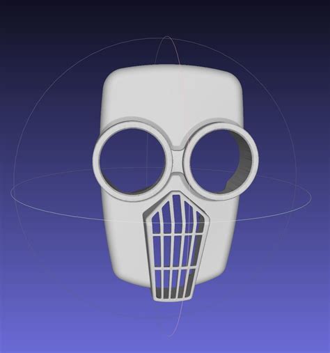 One refill only, to be replaced after 150/200 hours of effective use. 3D printable model Incredibles 2 Screenslaver Mask And