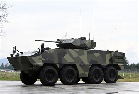 Otokar Unveils Arma Ii 8x8 Armored Fighting Vehicle With Domestic