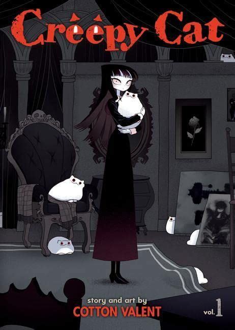 creepy cat stories and art by cotton valent