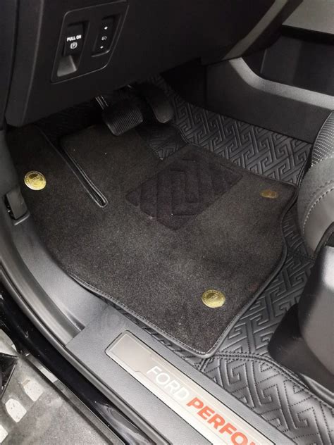 360 Luxury Surround Double Layers Floor Mats For 2017 2019 Ford F150