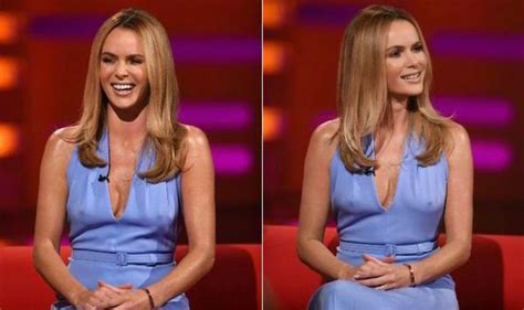Amanda Holden Flashes Nipples Again As She Ditches Her Bra For Graham