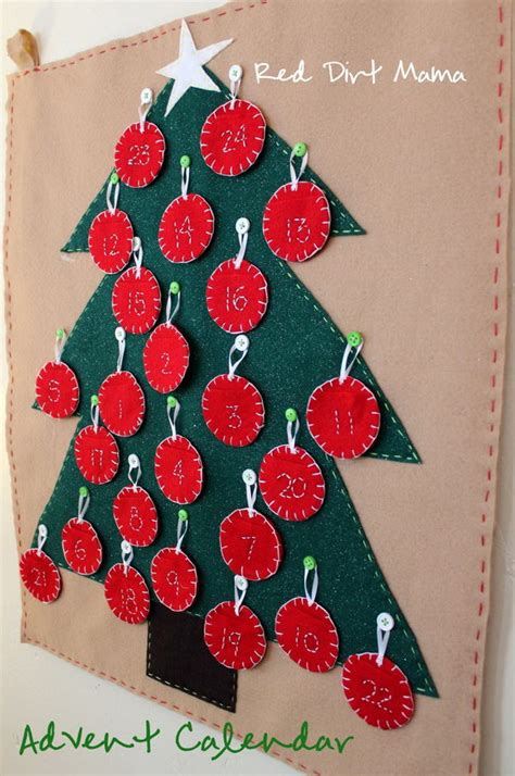Each pocket then holds a small gift, allowing the. DIY Christmas Countdown Calendar Ideas & Tutorials - Noted ...