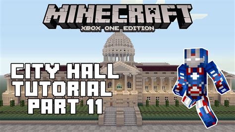 Minecraft Xbox One City Hall Tutorial Part 11 Xboxpspcpe Youtube