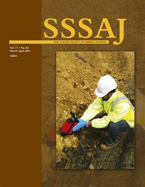Soil Science Society Of America Journal Vol 77 No 2