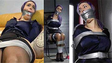 Borderland Bound Chloe In Horrified Hostage Packaged Contained But How Much Can She Be