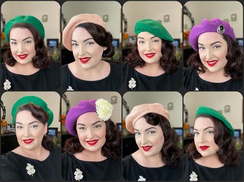 How To Wear A Beret ~ Chronically Overdressed How To Wear A Beret