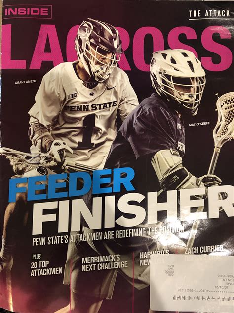 Inside Lacrosse Magazine Cover