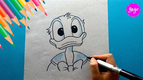 Cómo Dibujar Personajes Famosos De Disney Pato Donald How To Draw