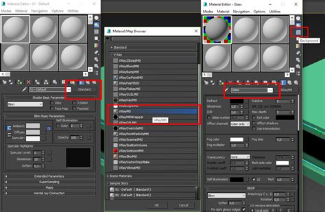 Creating Vray Glass Material In 3dsmax Tutorial