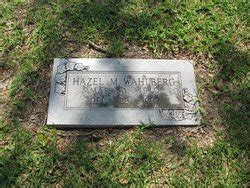 Hazel M Mclaughlin Wahlberg 1910 1997 Find A Grave Memorial