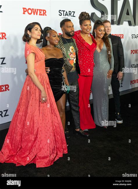 New York Ny August 20 2019 Main Cast Attends Starz Power Season 6