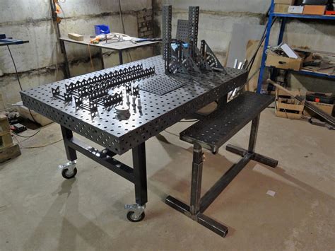 Plans Welding Bench Table Fixture Jig Dxf File 1500mm X 1000mm Etsy