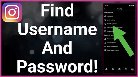 How To Find Instagram Password And Username Youtube