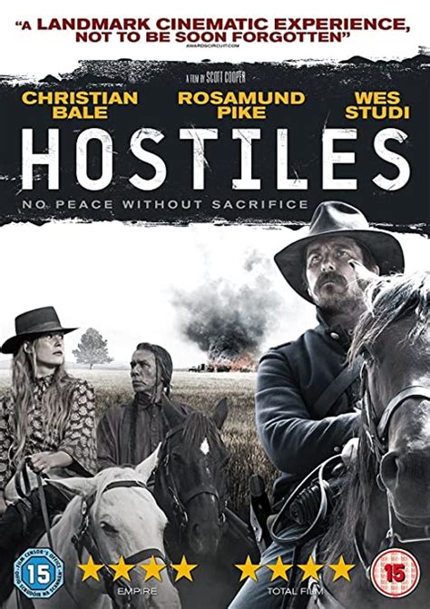 Hostiles Dvd Reino Unido Amazones Christian Bale Rosamund Pike