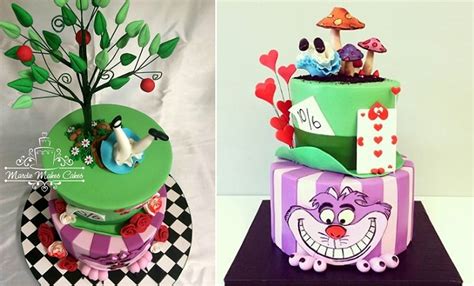 The Coolest Alice In Wonderland Cakes Cake Geek Magazine
