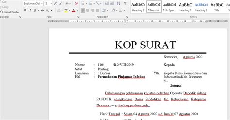 Pt medika yana melati kantoraisai ruko mutiara melania jl. Contoh Surat Peminjaman Barang | SEMUA SURAT