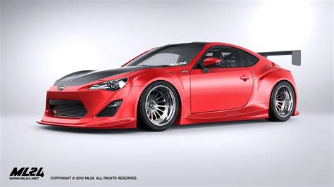 Brushed aluminum vinyl how can you make a widebody car and run smaller tires than stock on the front? ML24 Version 2 Full Widebody Kit Subaru BRZ 13-16 | ML-24 ...