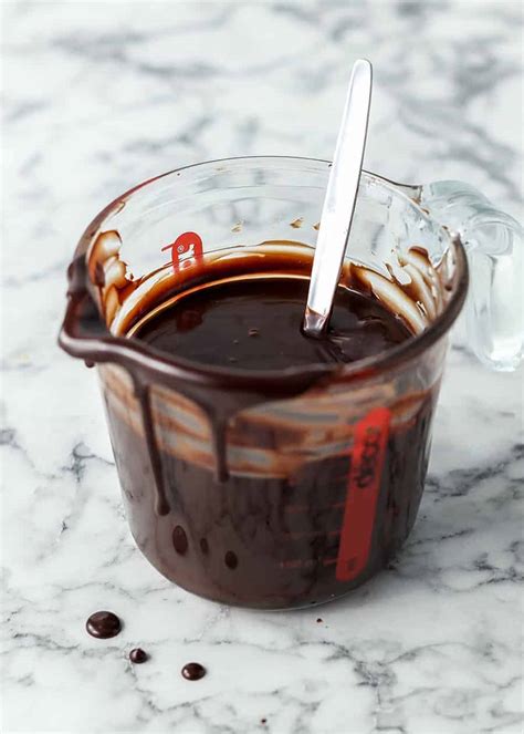 Chocolate Sauce Recipe The Scran Line