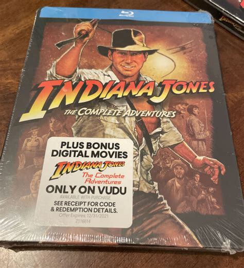 Indiana Jones The Complete Adventures Blu Ray Steelbook Films For