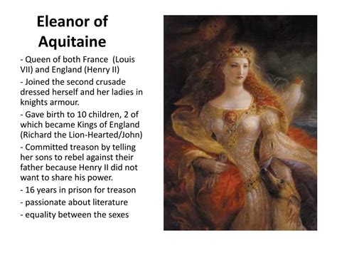 Ppt Eleanor Of Aquitaine Powerpoint Presentation Free Download Id