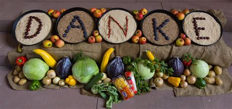 Das Erntedankfest Ist Der Feierliche Höhepunkt Der Erntezeit An Diesem