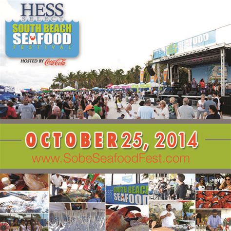 Here's some information on a few of the organizations and businesses who are holding meals or will be handing out food. Hess Select South Beach Seafood Festival Giveaway - Miami ...