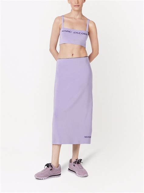 Marc Jacobs The Tube Knitted Skirt Farfetch