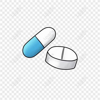 Cartoon Pills Pill Medical Illustrator Adobe Drawn