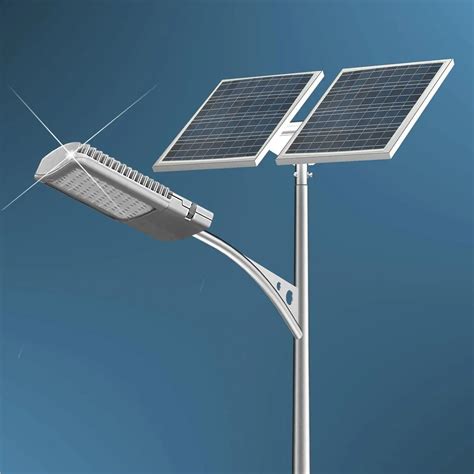 Buy 40 Watt Led Solar Street Light System 2pcs 100 Watts Solar Panel